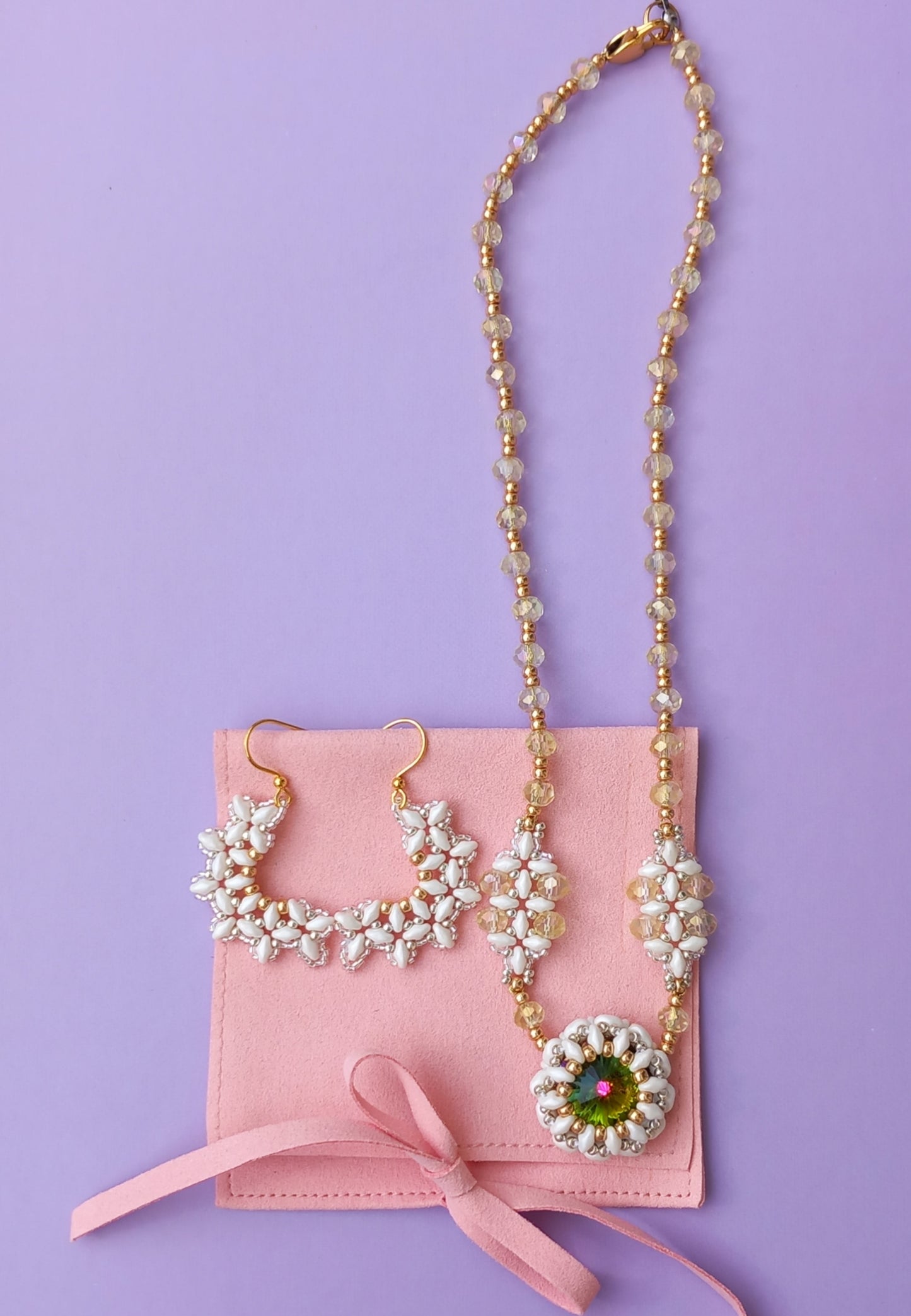 Set Completo Bianco "Soleil-Croissant"