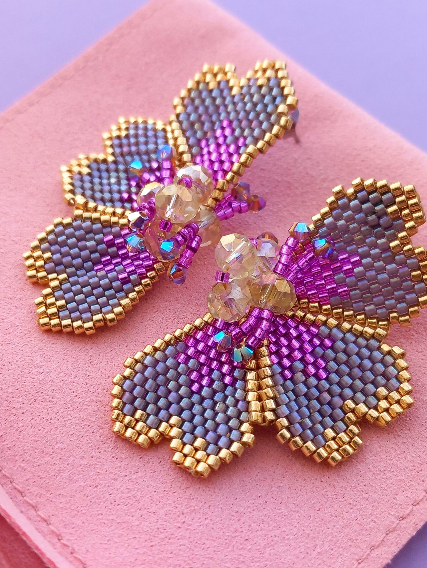 Orecchini Lobo "Iris"