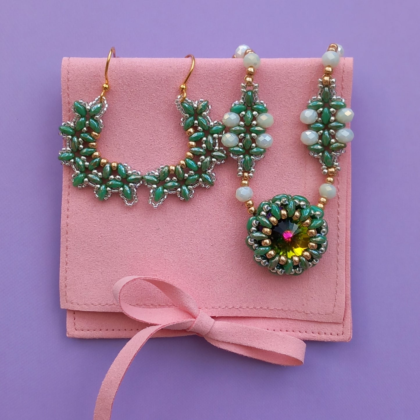 Set Completo Verde "Soleil-Croissant"
