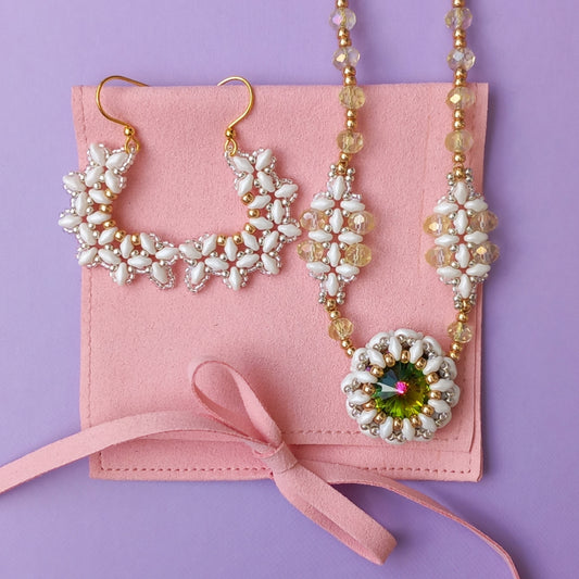 Set Completo Bianco "Soleil-Croissant"
