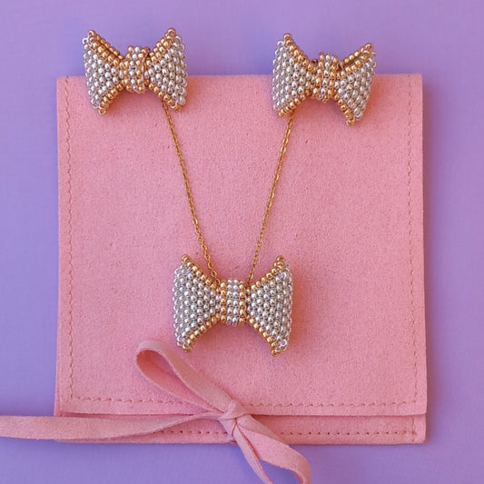 Set Completo "Kate Fiocco Bow"