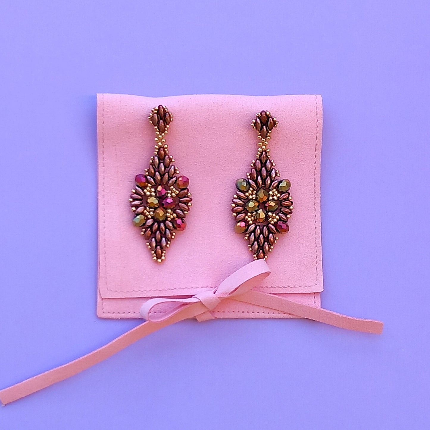 Orecchini Pendente Lobo "Losanga"