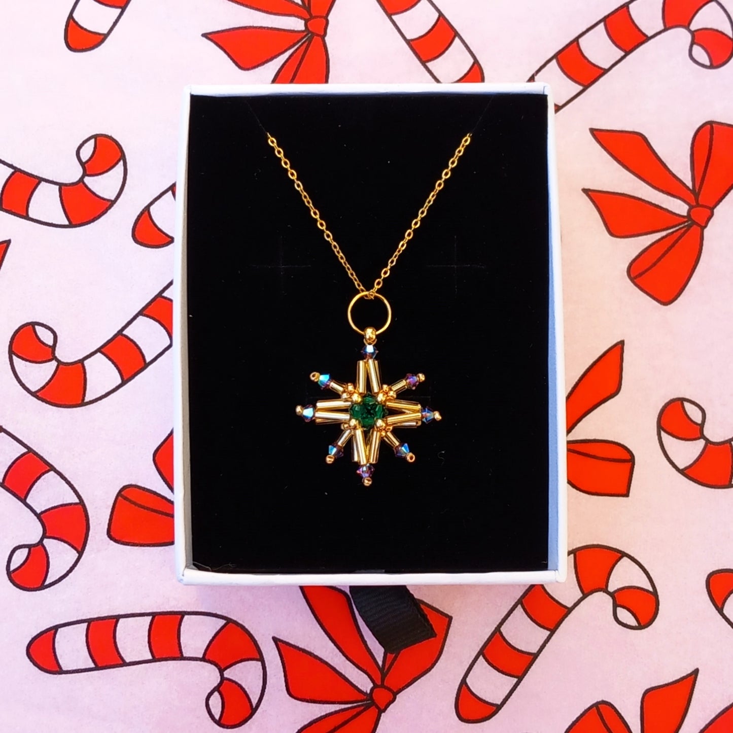 Collana "Stella di Natale"