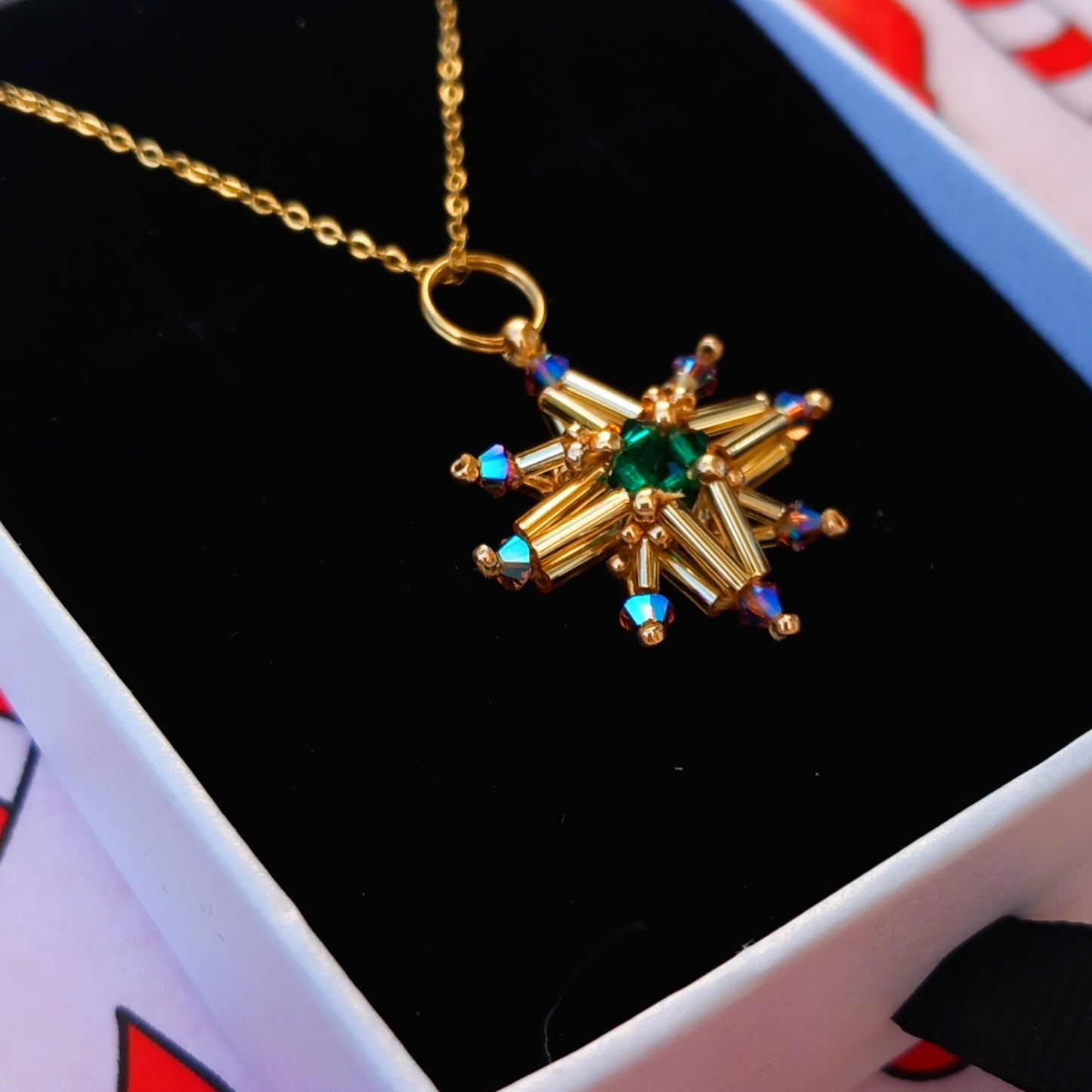 Collana "Stella di Natale"