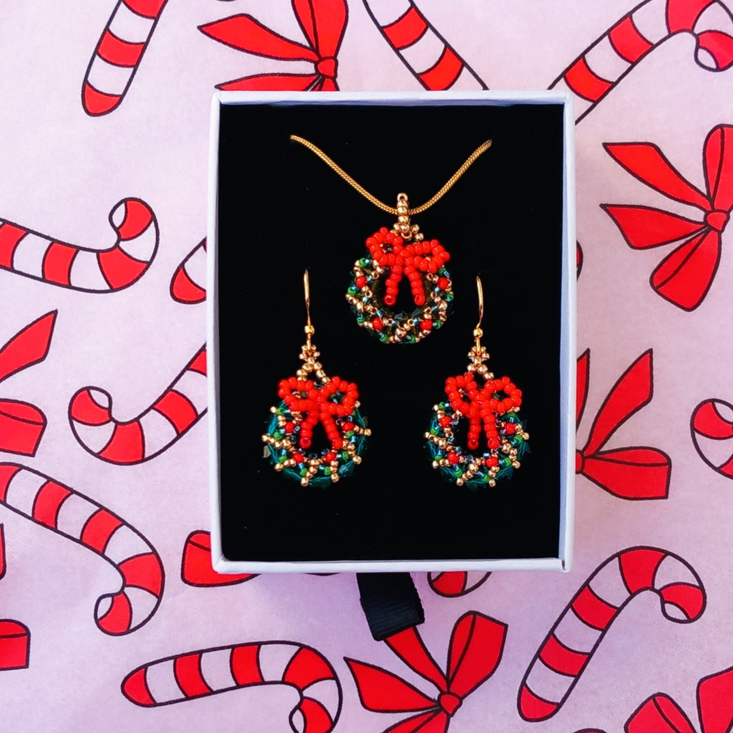 Set Completo "Ghirlanda di Natale"