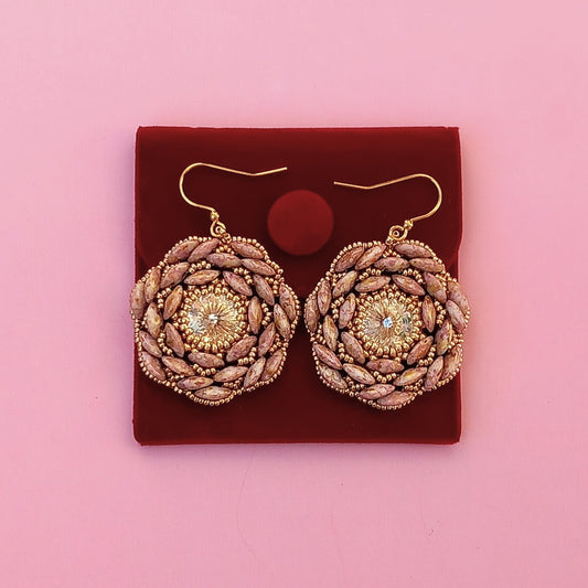 Orecchini Pendente "Rosa"